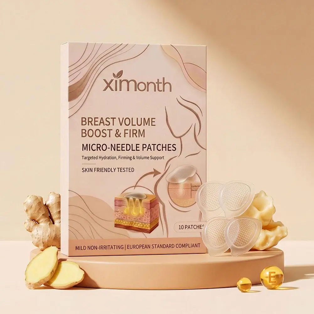 Nano-Microneedle Patch Increased Skin Elasticity Micro-Needle Chest Patches Nourish Hydrating Skin Care Stickers For Women
