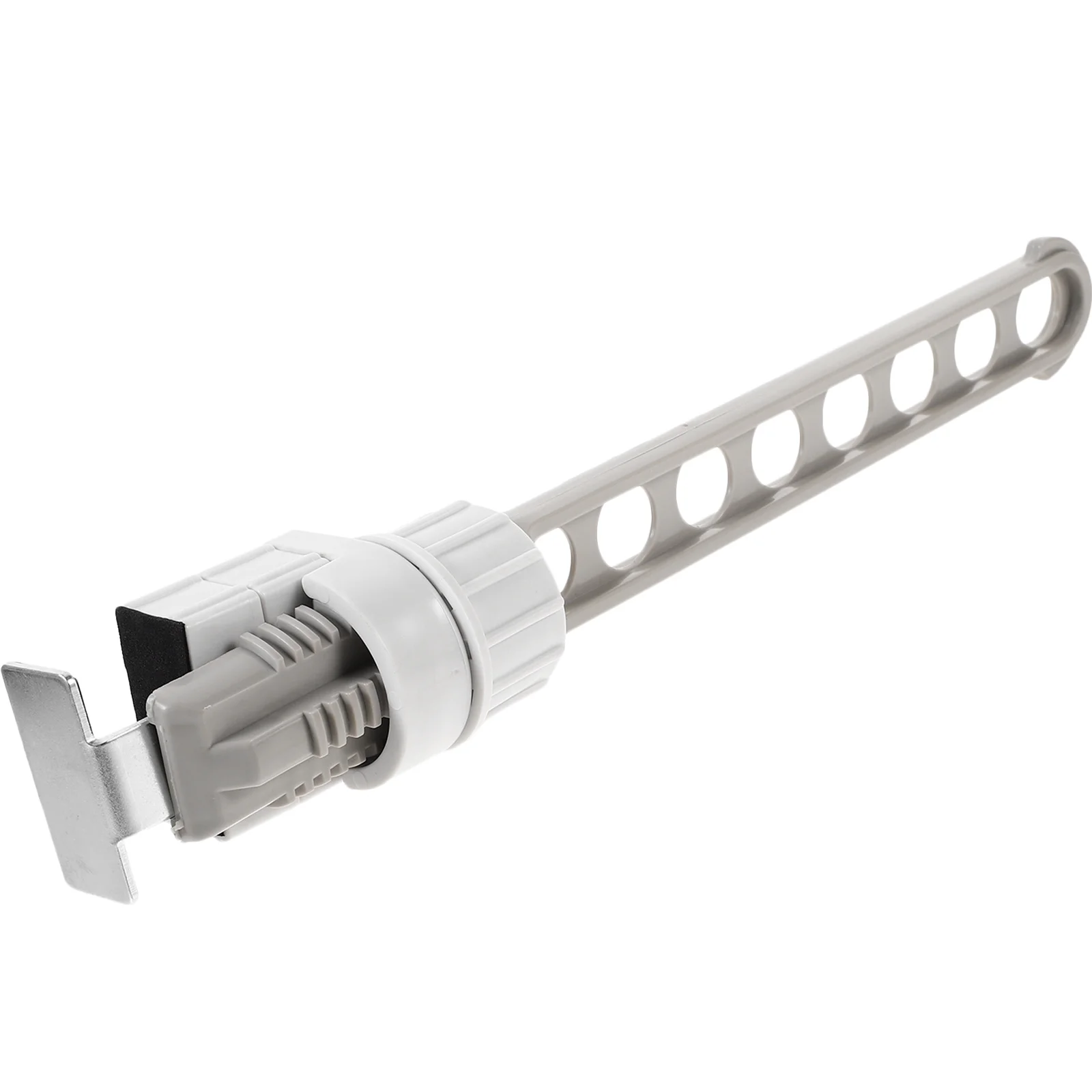 

Window Frame Drying Rack Portable Clothes Hanger Holder Lightweight ABS Material No Drill Installation for Indoor Outdoor