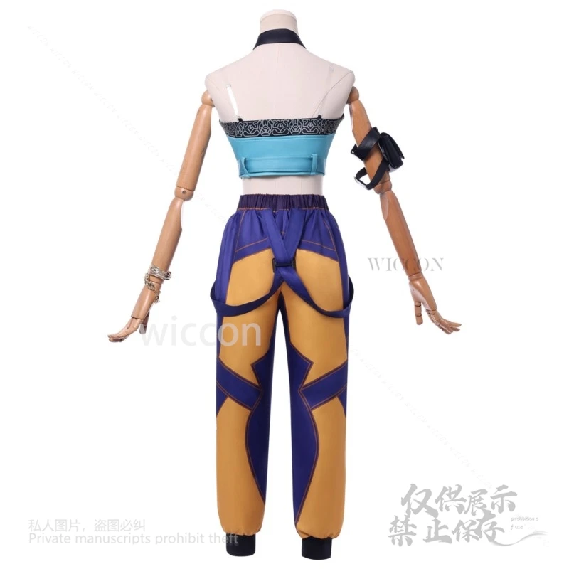 Disfraz de Anime KPop Demon Hunters Superstar Zoey, conjunto completo de trajes para niña, traje de grupo, traje de fiesta de Halloween para mujer, XS-3XL