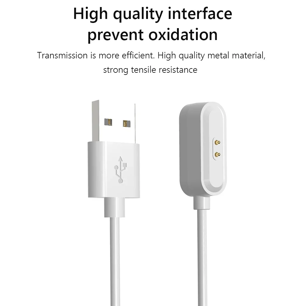 USB Fast Charging Cable Dock Charger Adapter Cord Wire For OPPO Watch Free Strong Charger Cable Smart Watch Accessories