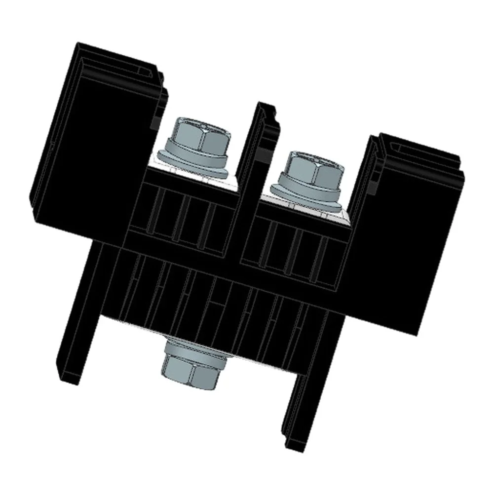 5 Pcs Tin-Plated H62 Brass Terminals with PA66 Housing for Safe Electrical Interconnection in Harsh Environments