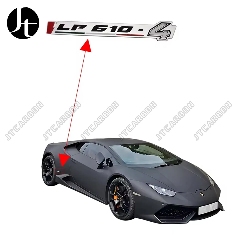 For Huracan LP610-4 Branded Nameplate With Inscription ZO1 SP Ordine Stock 4T0854499A Adhesive 0000052232 Brand Parts