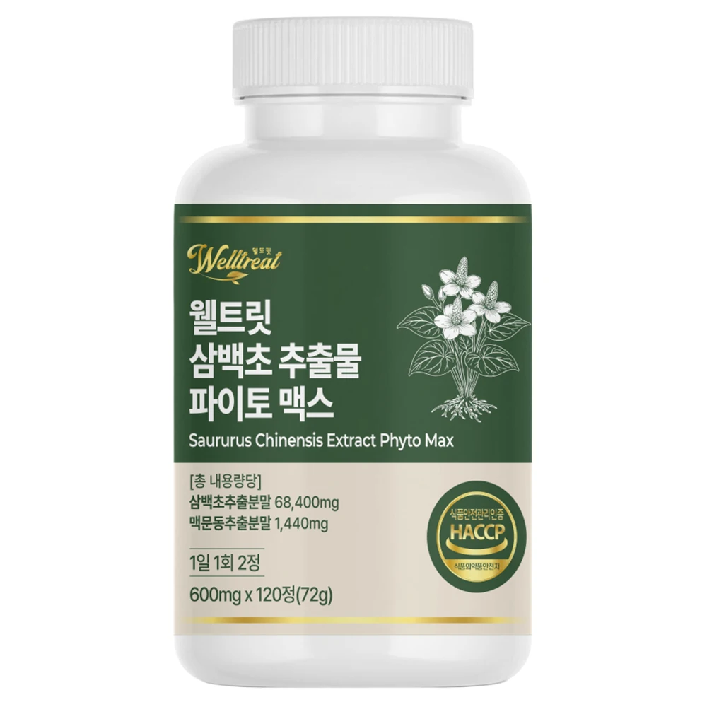 Welltreat Extracto de Sambucus Phyto Max 120 Tabletas 72g