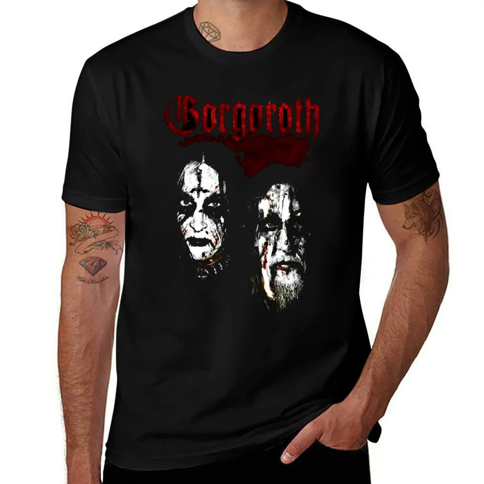 

gorgoroth new logo T-Shirt t shirts designer cotton t shirts high quality T-Shirt