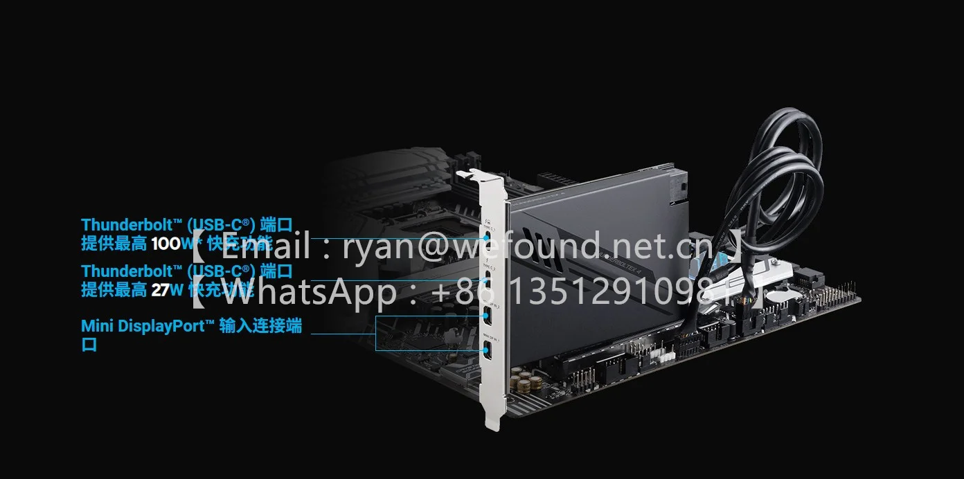 UNTUK Kartu Ekspansi ASUS Thunderboltex 4 ThunderboltEX 4