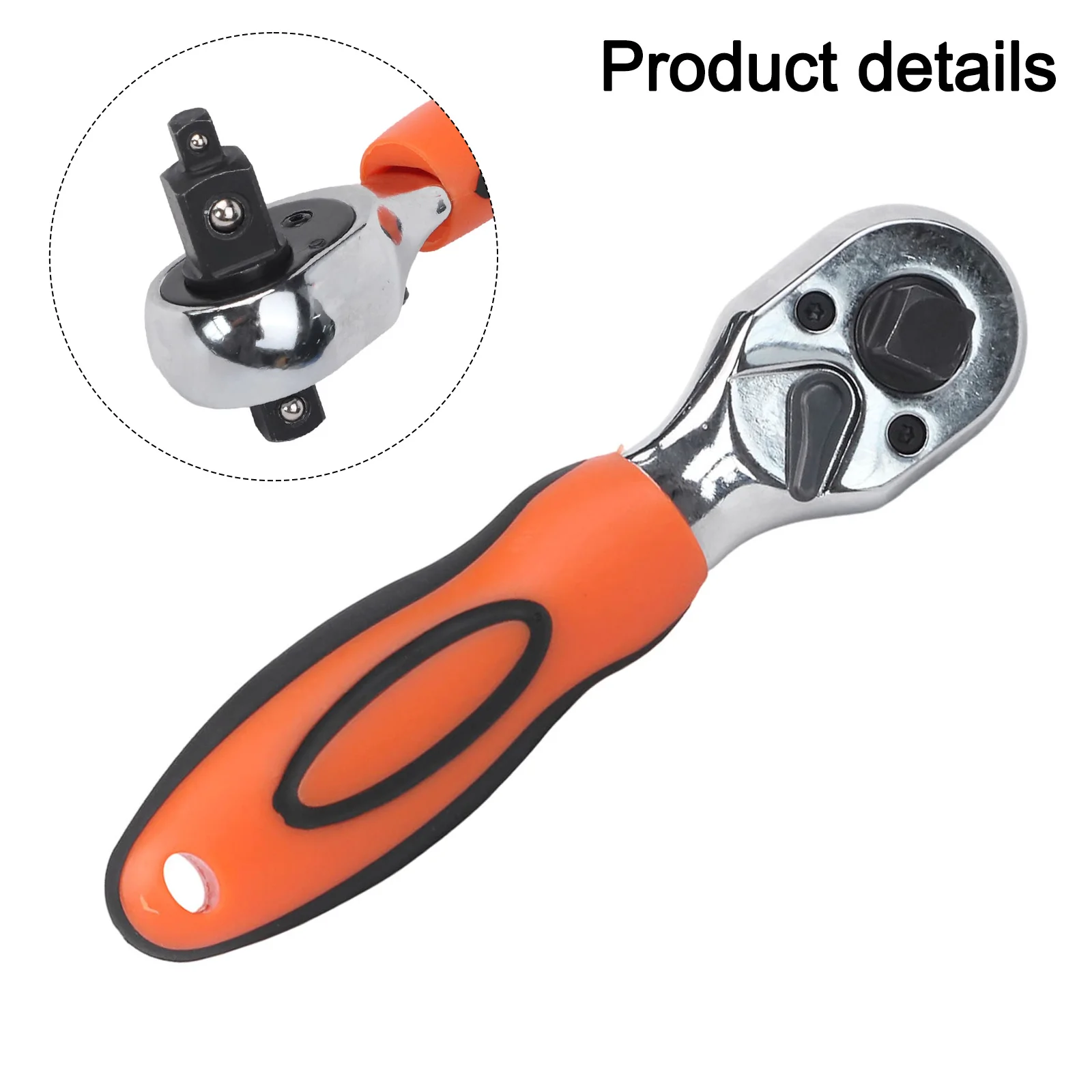 Double-headed Wrench 1 4*3 8*1 2 72 Teeth Wrench Auto Repair Tool Comfortable Handle Durability Double-headed Wrench
