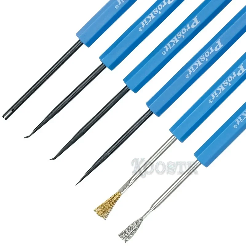 DP-3616 Pro'sKit أدوات مساعدة اللحام تساعد أدوات الملقط لحام الحديد لحام مجموعة أدوات العمل لتجميع إصلاح الماكينة