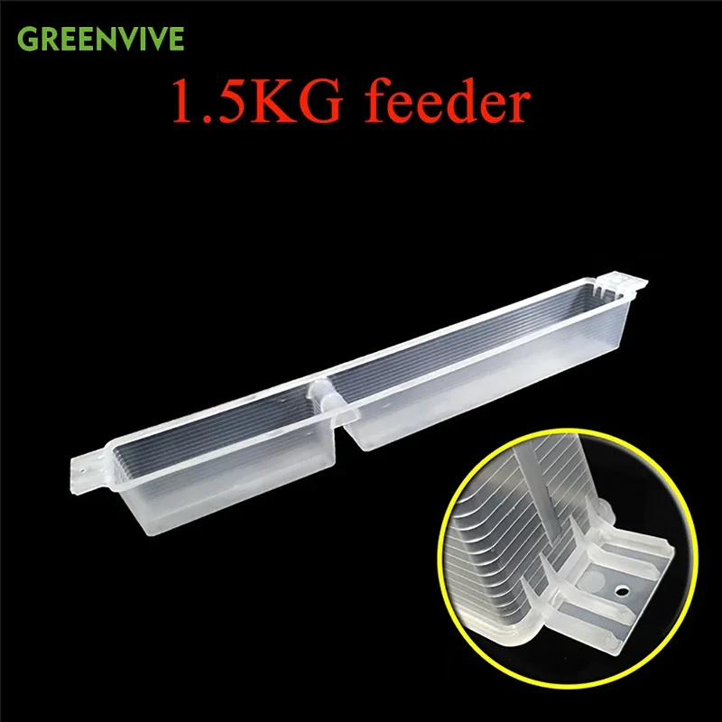 

5PCS 1.5KG Bee Drinking Water Waterer Feeders Beekeeping Honey Bee Feeders Watering Bees Tools Feeding Plastic Bee Drinker Tool