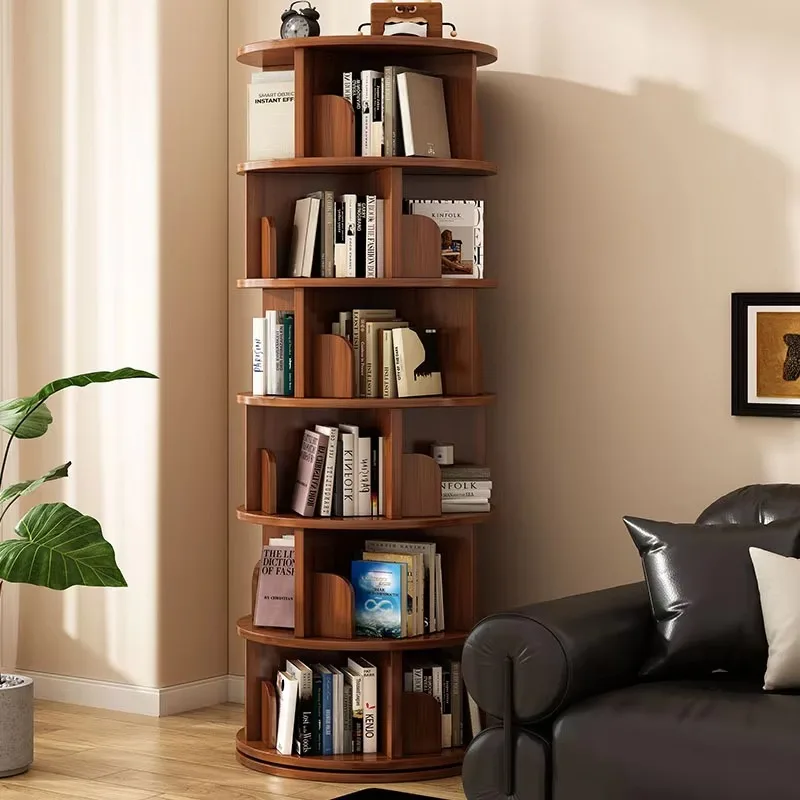 standing-rotating-bookshelf-modern-mdf-living-room-bedroom-storage-rack-for-picture-book-organization