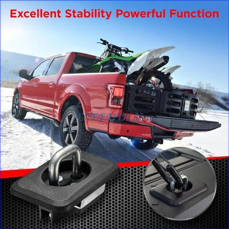 

124B Set Of Powerful Vehicle Bed Protecting Clamps For F150 F250 F350 Models For Motorcycles Race Automobiles Substantial Cargo