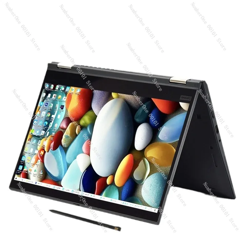 13.3-inch 4K HD Screen 360 Degree Rotating Touch Screen Windows 10 NEC Gaming Office Laptop