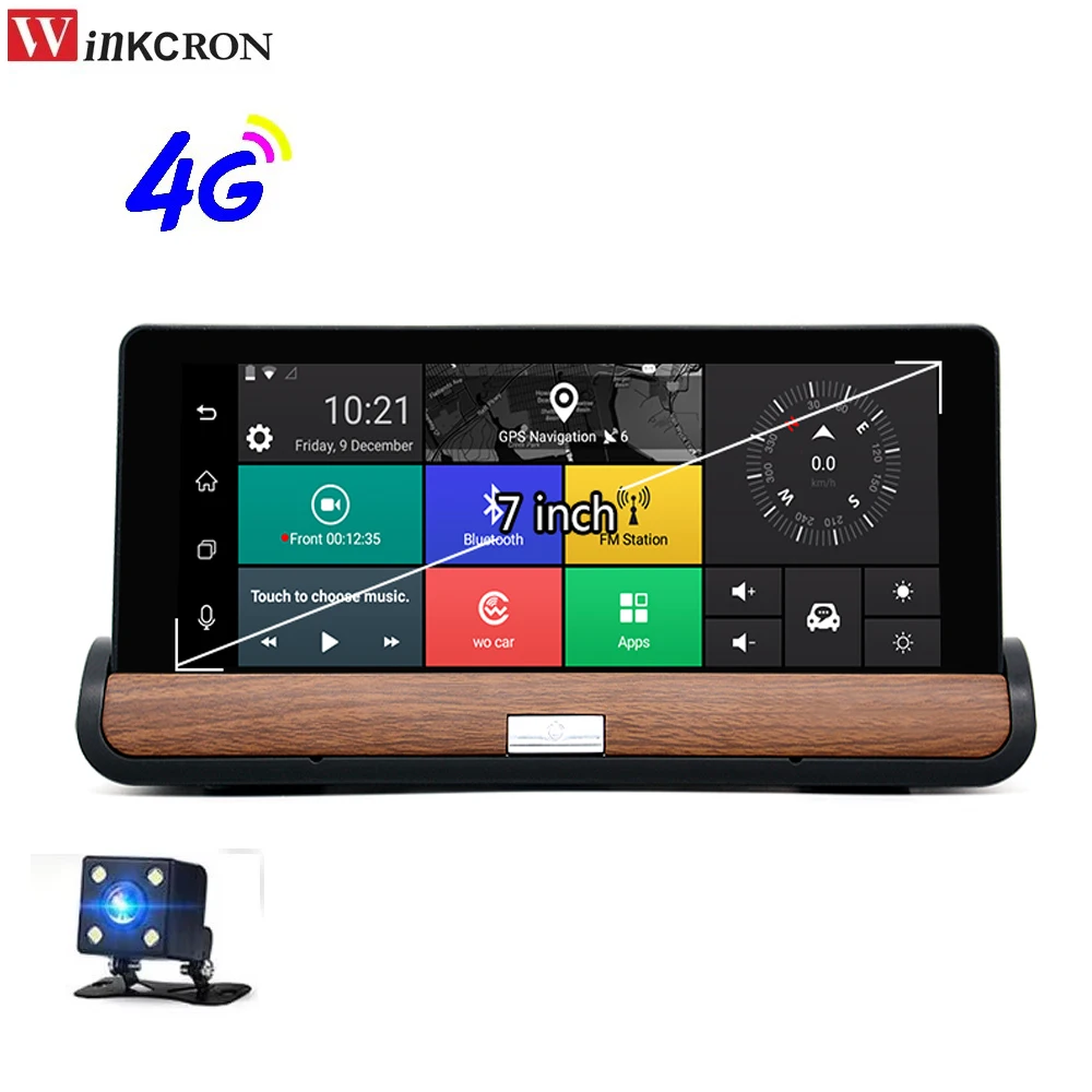 نظام تحديد المواقع والملاحة للسيارة ومسجل الفيديو ، بلوتوث ، واي فاي ، مسجل فيديو رقمي ، كاميرا لوحة العدادات ، 7 "، من من من خلال P ، 1 جيجابايت رام ، ذاكرة 16 جيجابايت ، عدسة مزدوجة ، خريطة ، أندرويد ، 4G