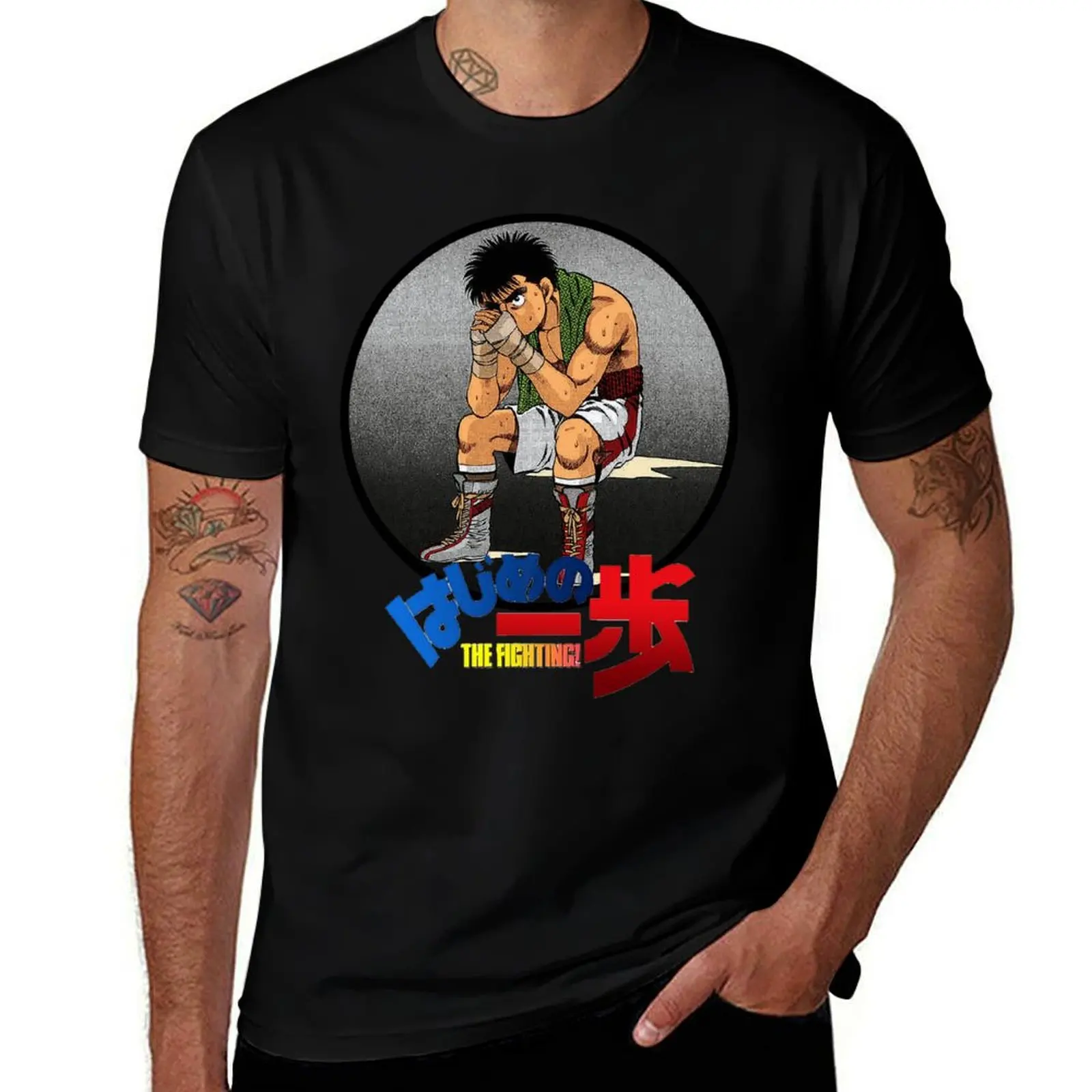 

Hajime No Ippo T-Shirt man t shirt graphic t shirt man plain funny t shirts cotton T-Shirt
