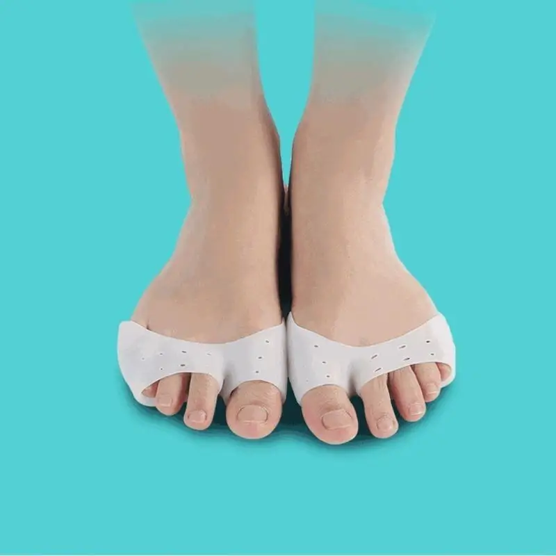 50LE Soft Ballet Pointe Dance Shoes Caps Caps Cover Ballet Silicone Gel Toe Caps