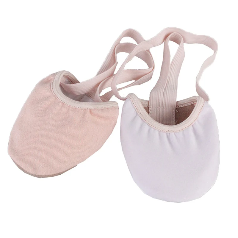 Ballet Shoes Female Pointe Shoes Adult Half Sole Set Foot Flat Cat Claw Shoes Acrobatics Body Shoes Belly Dance Shoes