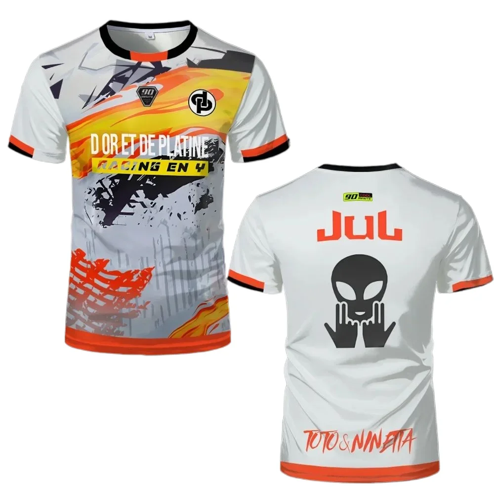 2025 90 Minutes Series MM9 JUL Football Shirt Men's Summer Outdoor Sports Quick-drying Jersey Oversized Fitness Training T-shirt image 5