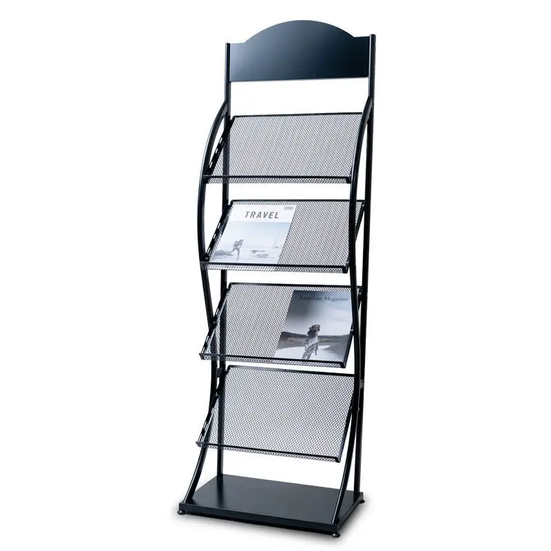 Storage Organizer Magazine Racks Ladder Modern Shelf Furniture Magazine Racks Office Metal Furniture Scaffali MHSNJ