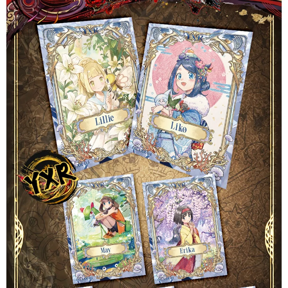 Classic Cartoon IP Collection Card Japanese Fantasy Adventure Anime Character Limited Cards Peripheral Man Woman Hobbies Gifts