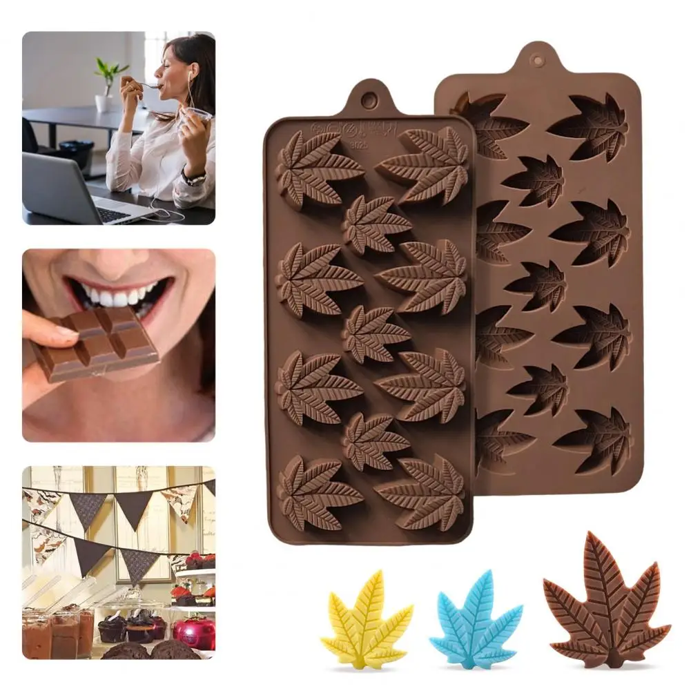 Moldes reutilizables para Chocolate, moldes de silicona de grado alimenticio para trufas, caramelo, fácil de limpiar