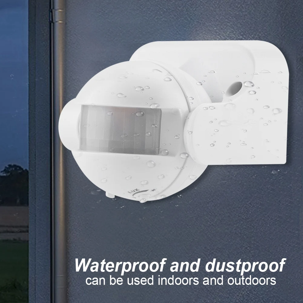 ZK20 AC110-240V 10A Angle Adjustable Automatic Infrared Sensor Human Body Induction Switch