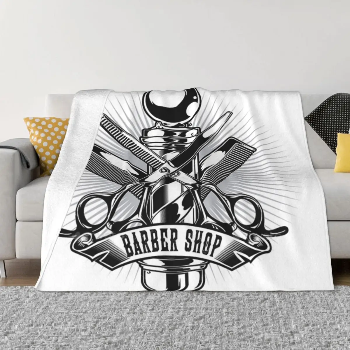 

Barber Shop 209 Quilt Winter Blankets Blankets And Blankets Throw Blanket