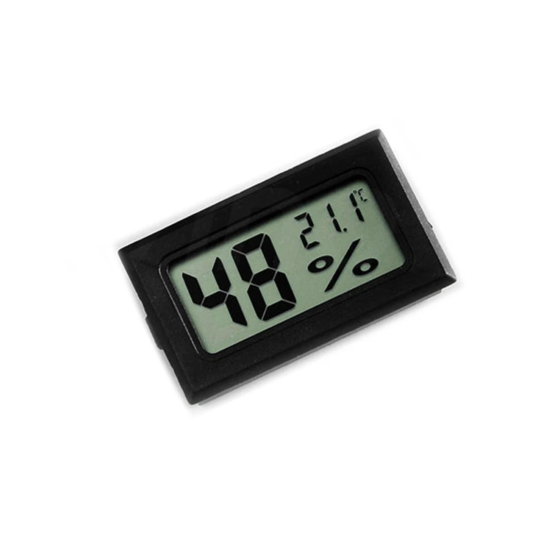 Mini LCD Digital Thermometer Hygrometer Thermostat Indoor Convenient Temperature Sensor Humidity Meter Gauge Instruments Probe