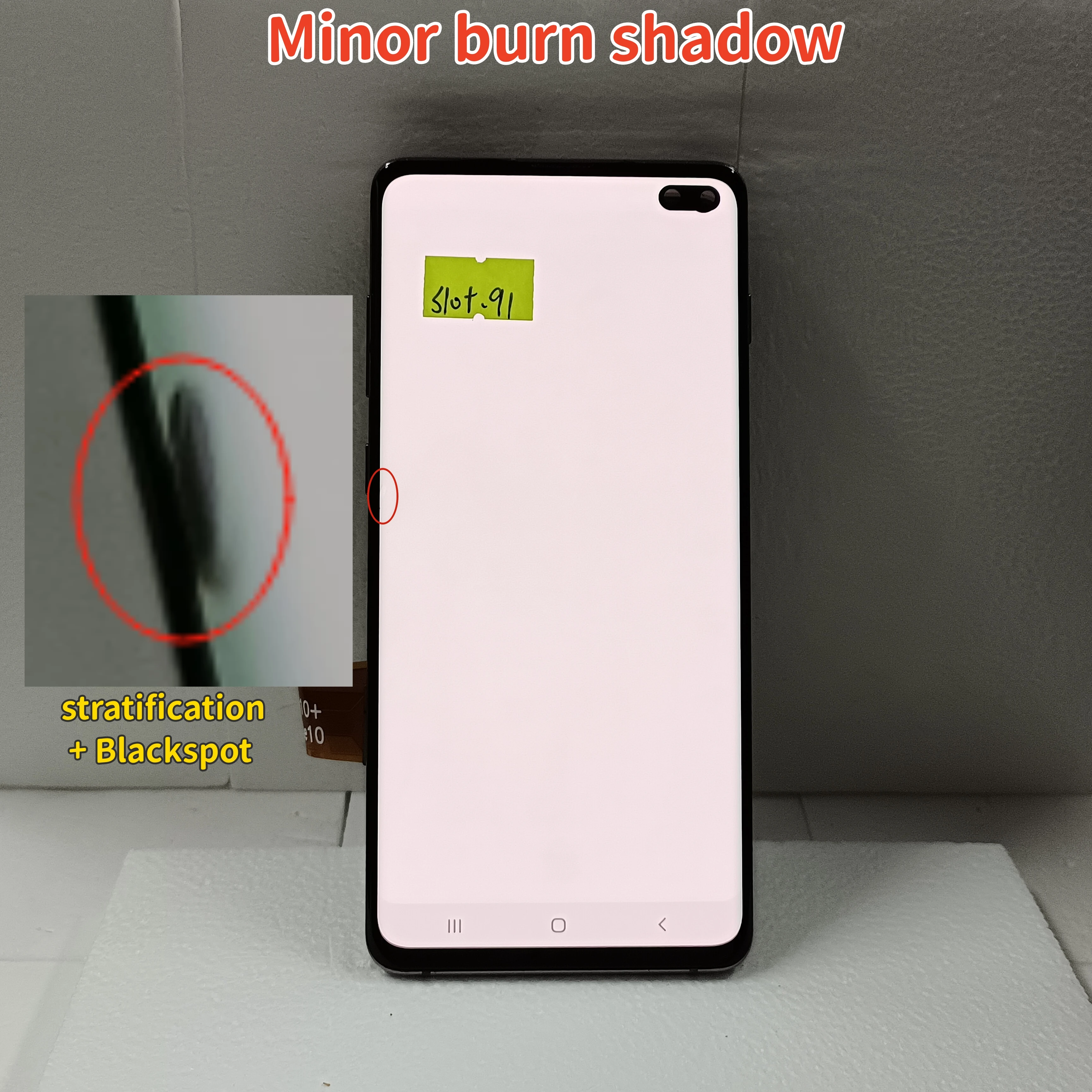 6.4\'\' Amoled For Samsung Galaxy S10 Plus Lcd Display Touch Screen Digitizer Assembly S10+ G975 G975f G975u Display With Defects