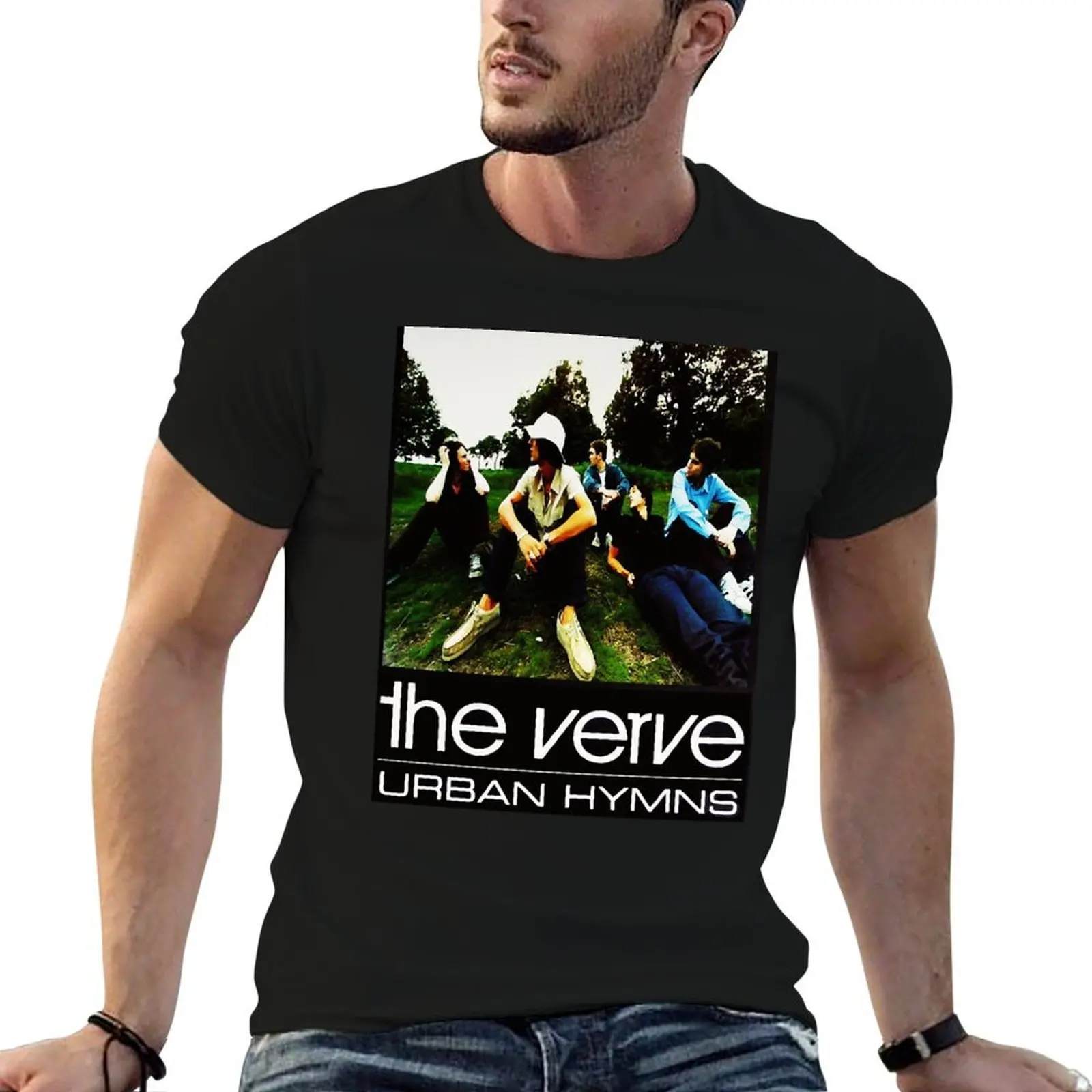 

THE VERVE BAND T-Shirt t shirt men 100% cotton luxury brand funny t shirts dark humor T-Shirt