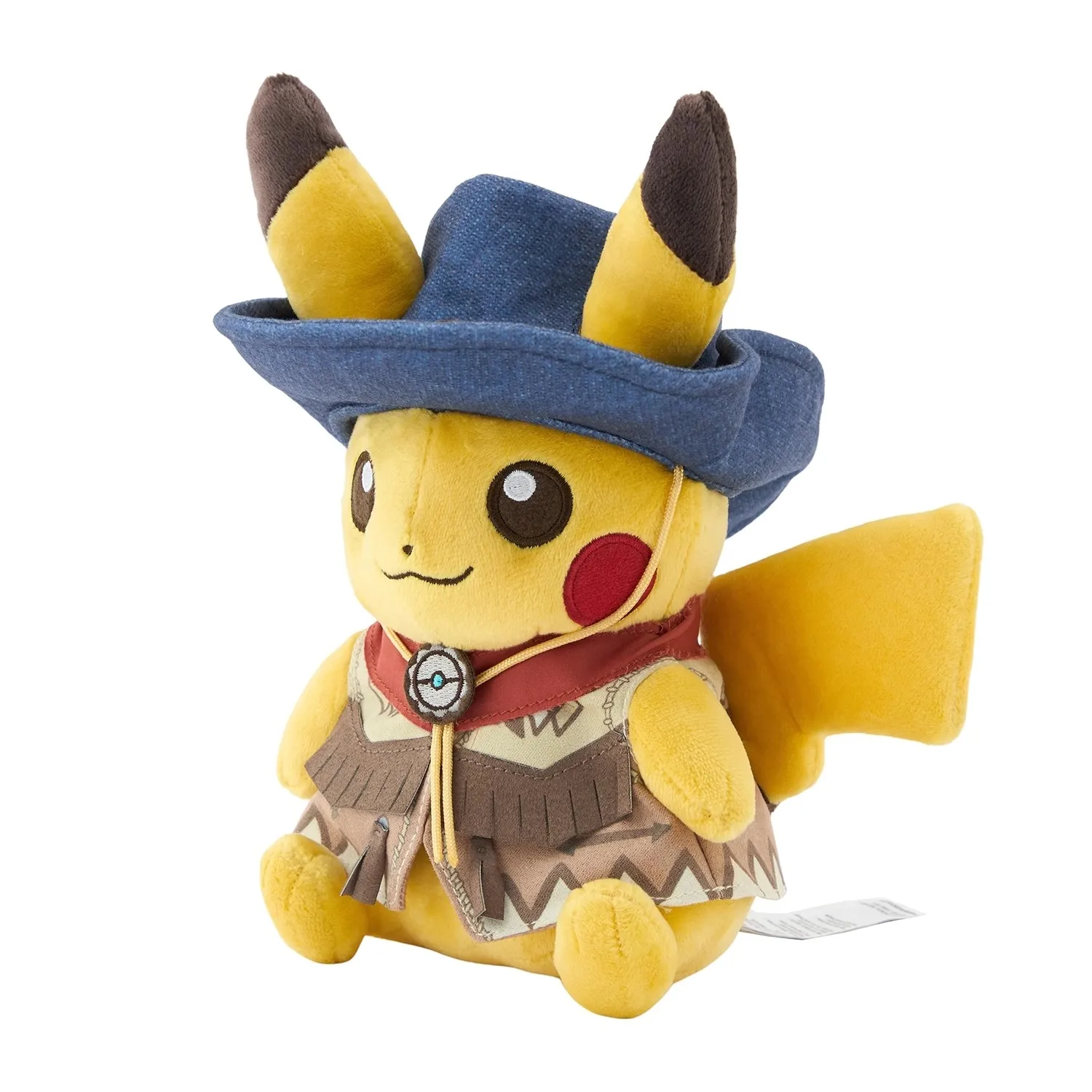 Brinquedos de pelúcia pokémon, série galopando no deserto, periféricos estilo ocidental pikachu presentes de aniversário para crianças