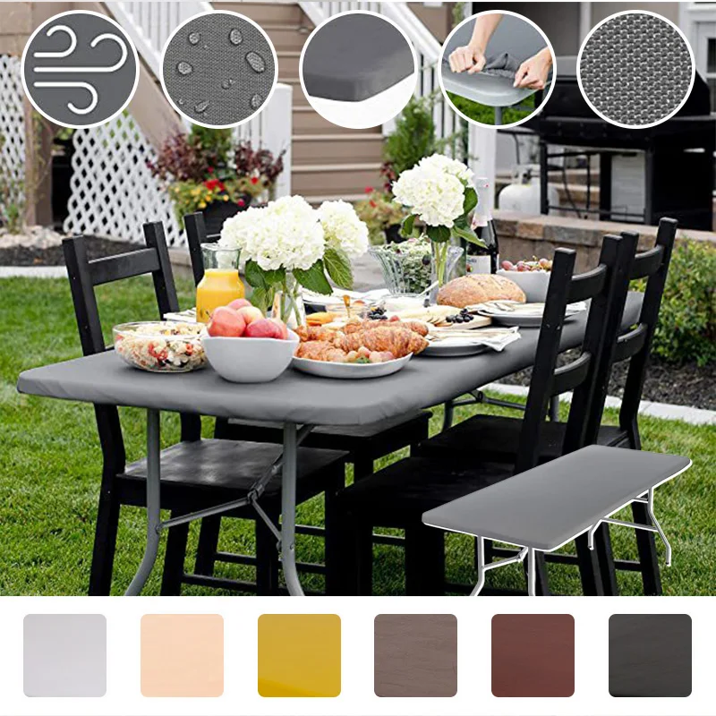 Waterproof Oilproof Tablecloth PU Leather Table Cover Student Desk Mat Office Decor Protector Custom Elasticity Table Cloth