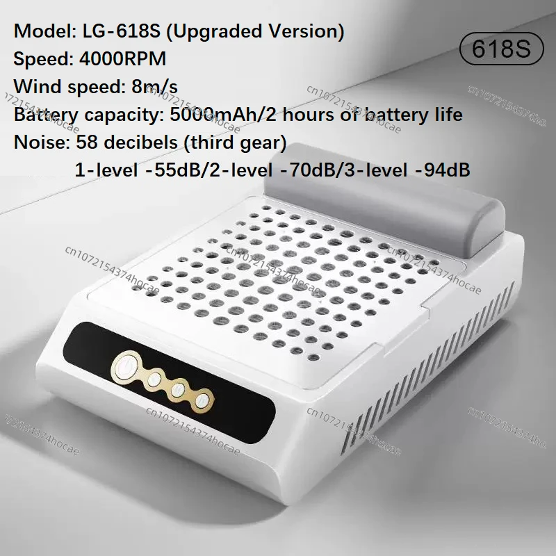 

Профессиональный мощный беспроводной перезаряжаемый пылесос для ногтей