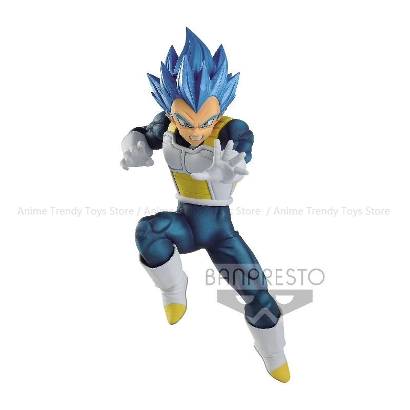 Tersedia Asli Banpresto Dragon Ball Super Chousenshi Retsuden II SSGSS Vegeta Trunks Hadiah Koleksi Mainan Model Figur Anime