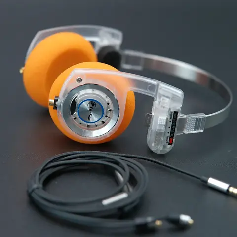 PP Headband Retro Classic Foldable Headphones KSC75 MMCX Driver speaker Detachable MMXC 3.5mm or Bluetooth cable for phones