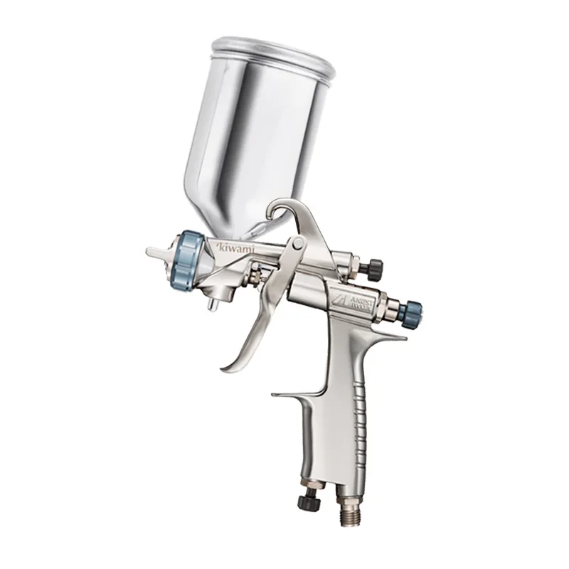 Anest Iwata KIWAMI-1-14B8 Air Spray Gun 1.4mm Gravity Feed High Atomization Coating Sprayer for Auto Car Repair Basecoat Paint