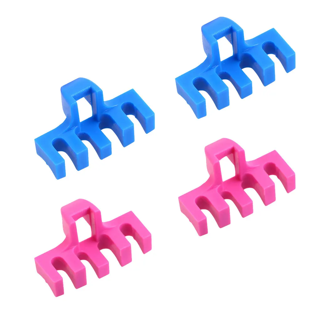 

4Pcs Badminton Racket Stringing Machine Durable Plastic High Pound Load Spreader Tool Easy Application Racket Head Throat