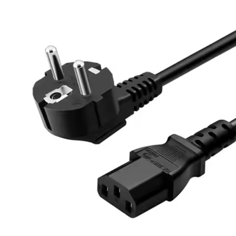 1.5m/3M EU US UK Power Cable Euro Plug IEC C13 AC Power Supply Cable Extension Cord For PC Computer Monitor Samsung TV Speaker