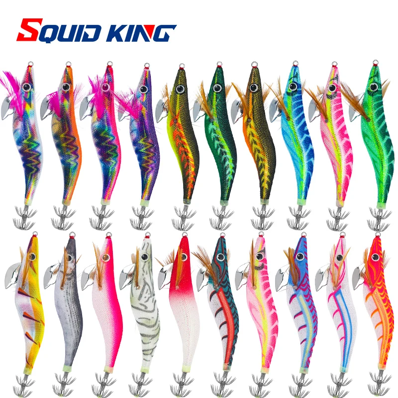 Luminous Floating Fishing Lure, Isca Artificial, Squid Jig, Polvo Pesca, 10g, 15g, 19g