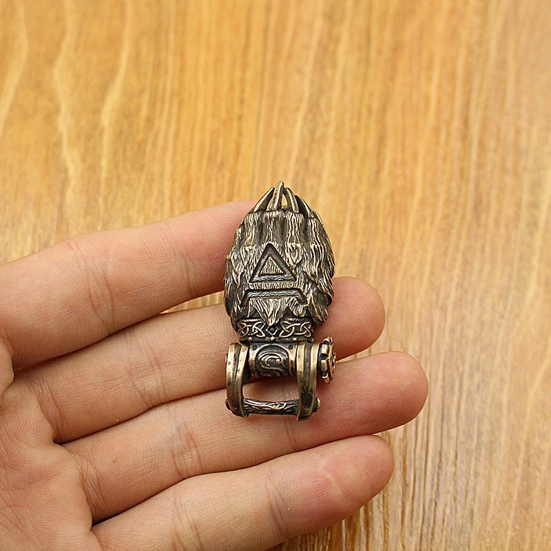 

Броня, коготь медведя, воин, латунная пряжка, EDC, открытый DIY тканый паракорд, браслеты для выживания, аксессуары, ретро-зонтик, веревка