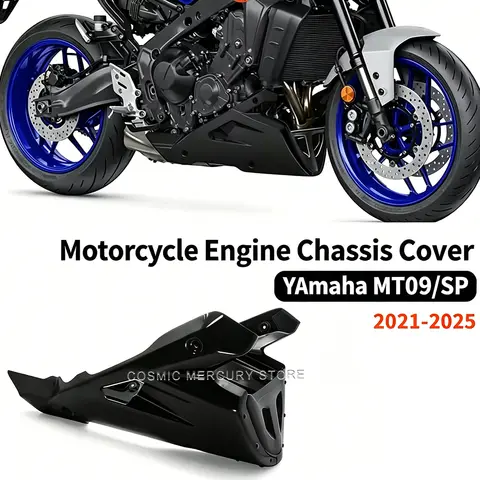 For Yamaha mt09 SP Motorcycle Accessories Belly Pan Engine Protection Cover Chassis Guard Skid Plate Protectors New Fit 21-24