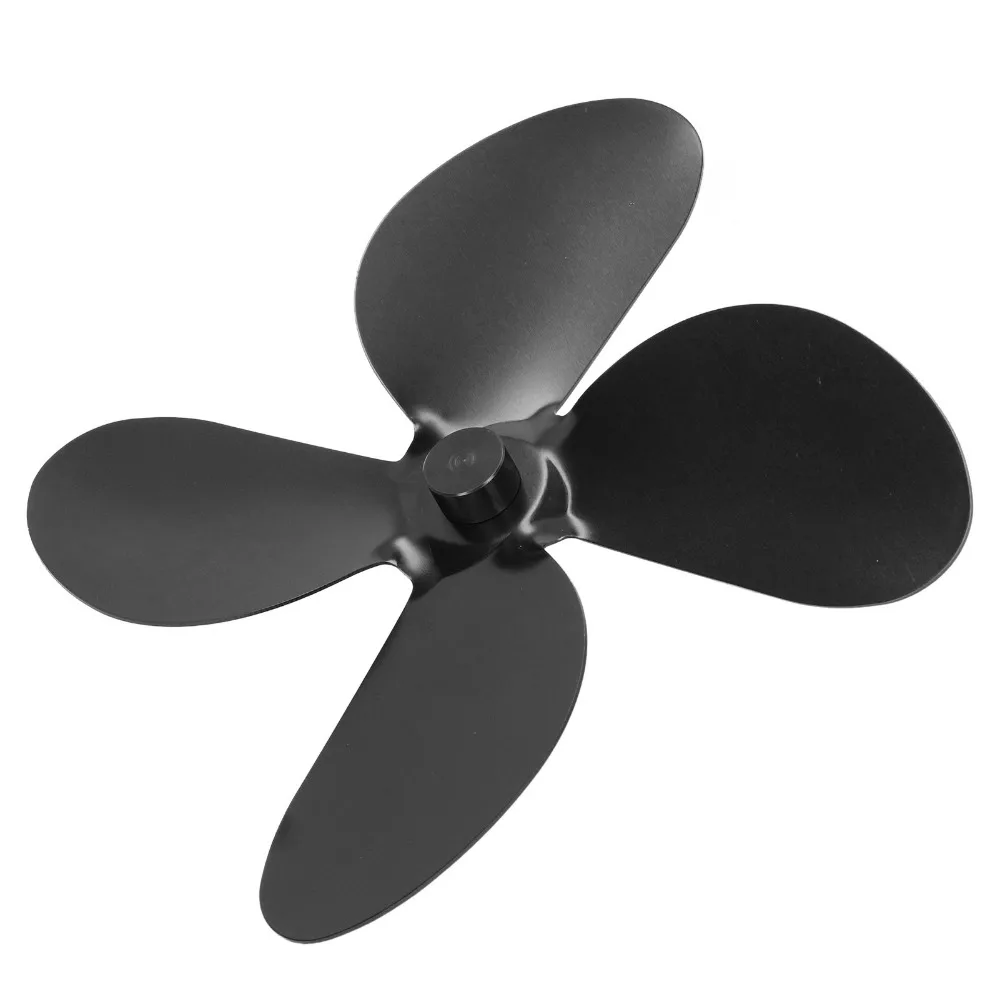 

Лопасти вентилятора для печи из алюминиевого сплава, устойчивые к высоким температурам, сверхмощный вентилятор с тепловым приводом, 4 лопасти с гаечным ключом, лопасти для камина