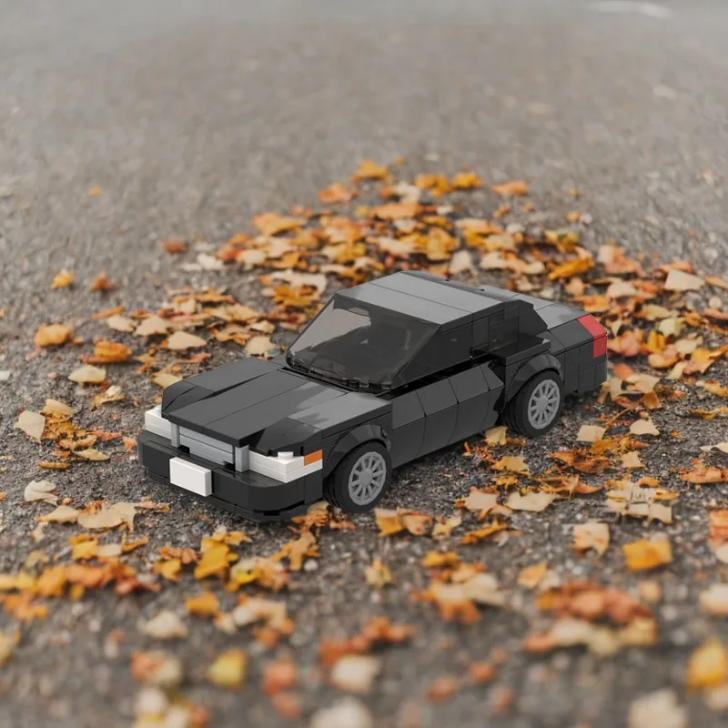 282 ชิ้น Moc Forder Crown Victoria Model Kit - การออกแบบแท็กซี่สไตล์ฟอร์เดสแท้, ของขวัญบล็อกตัวต่อวันเกิดที่ไม่ซ้ำกัน