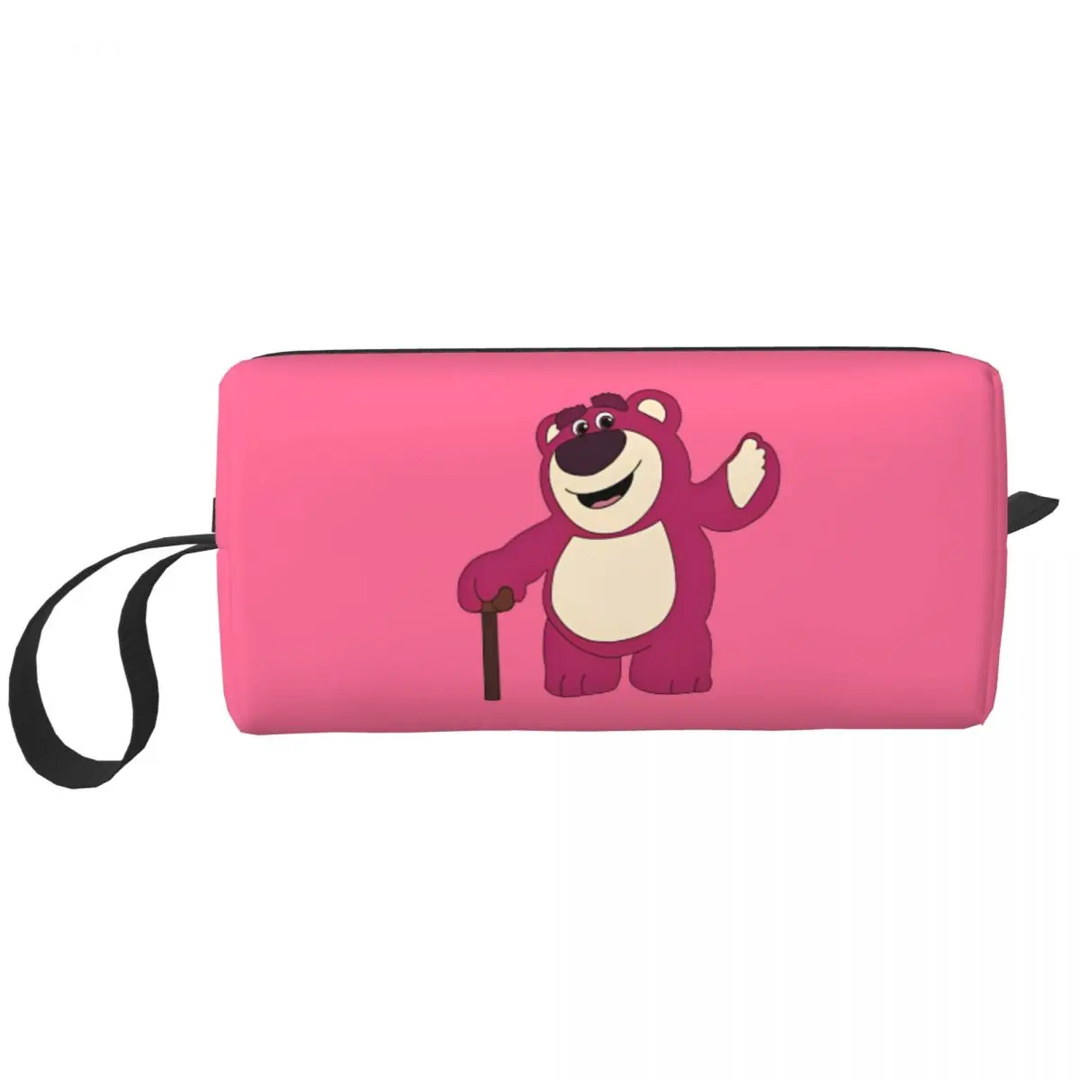 

Lotso T-Toy Story Stylish Cosmetic Bags Traveling Portable Makeup Pouch Women For Makeups Custom Storage Organizers