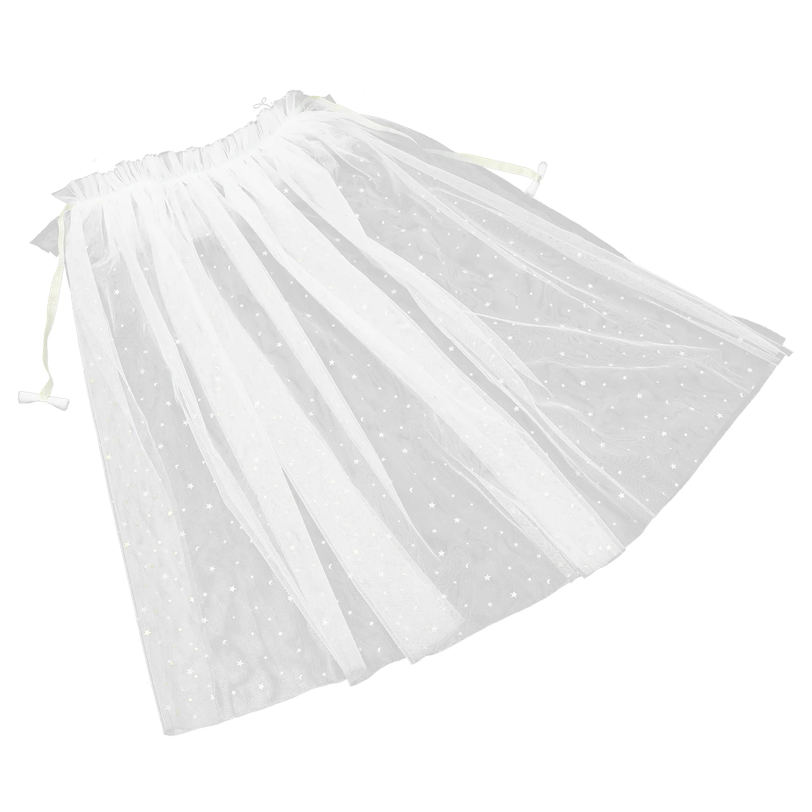 Costume de flocon de neige Everak pour enfants, capes de fête en polyester, vêtements pour bébés