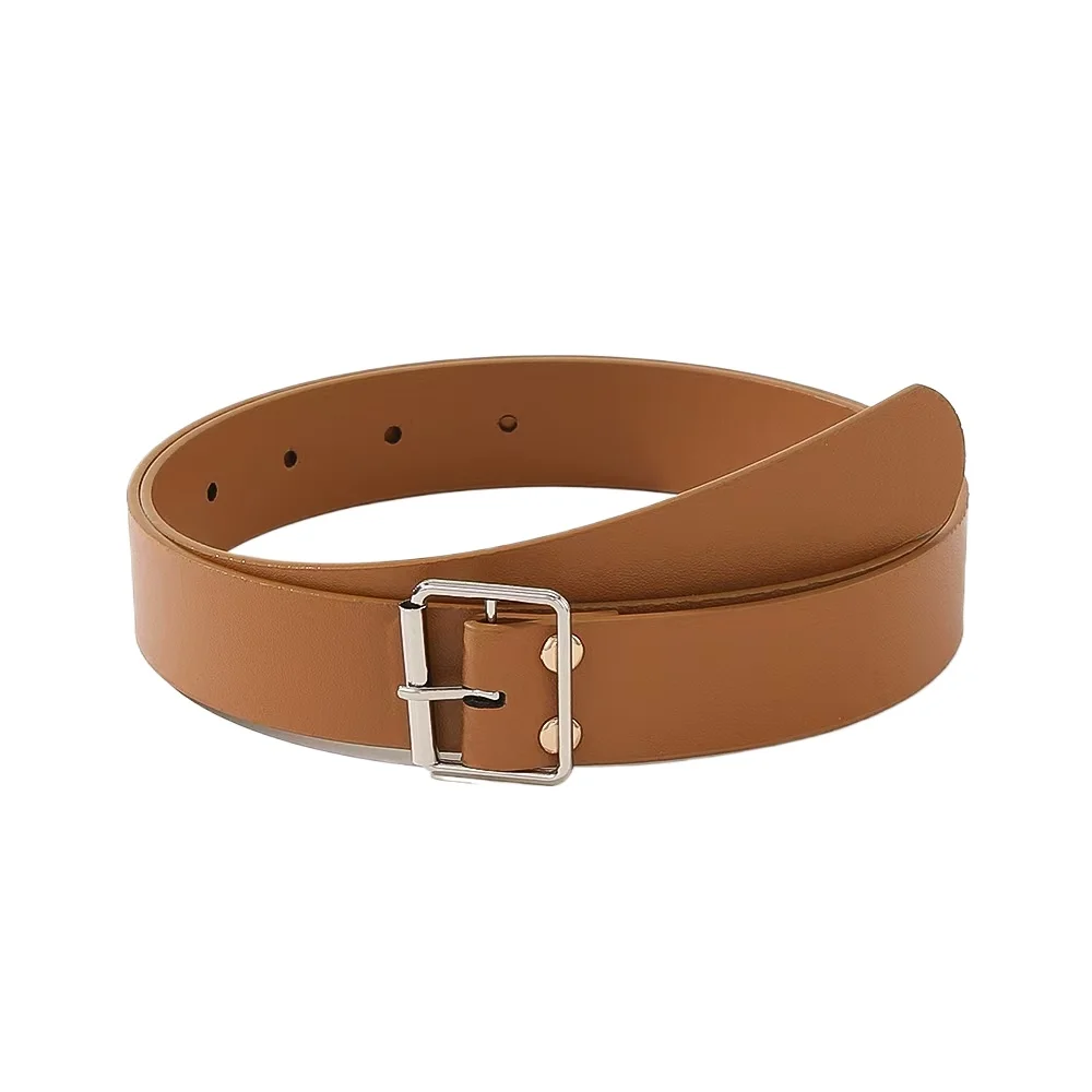 

Women Casual Leather Belt for Jeans Pants, Fashion Ladies Waist Dress Belt
