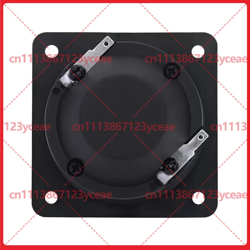 1-2pcs For Loudspeaker Rebuild Project 2.5 Inch Square Horn Waterproof Piezo‑Ceramic Tweeter With Coil Replacement Part