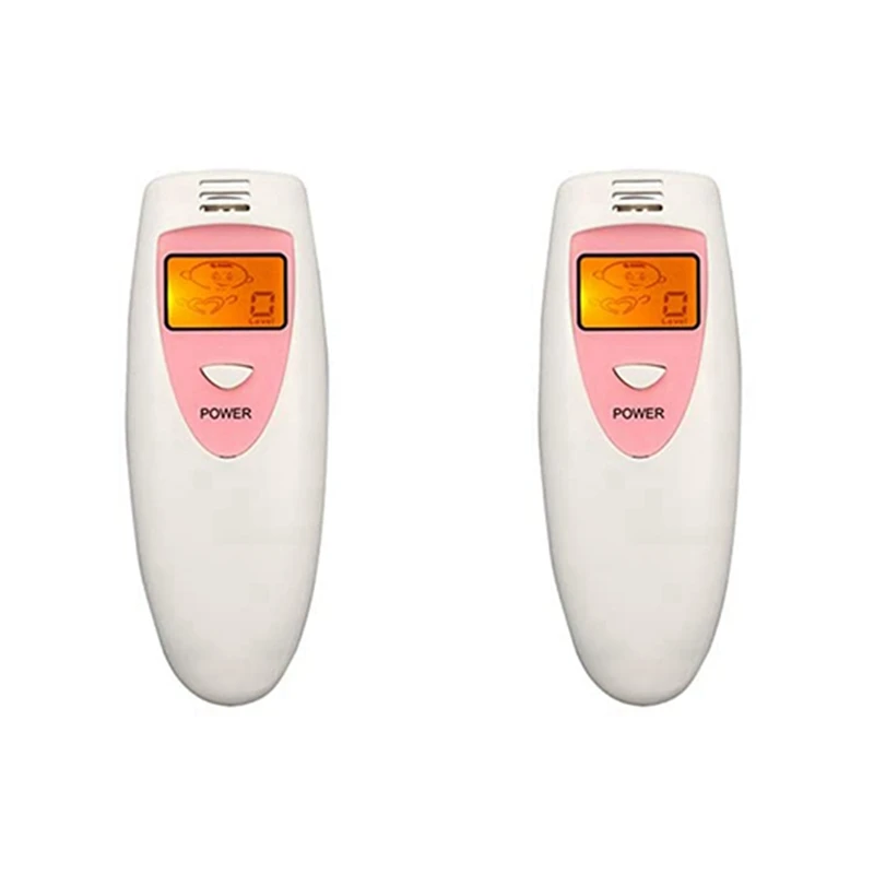 HOT SALE 2X Portable Bad Breath Detector Oral Hygiene Condition Tester Mouth Internal Odor Monitor Tools Creative Supplies