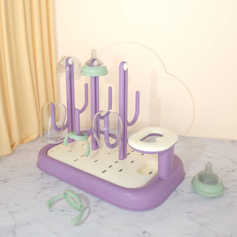 Bottle Drying Rack Drain Bottle Rack Dry Feeding Drying Rack Cool Dry Can Be Inserted Into Bottle Brush Pacifier Brush Holder