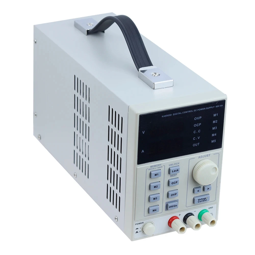 Fonte de alimentação regulada Linear DC programável, ajustável 60V, 2A, KA6002D, KA6002P