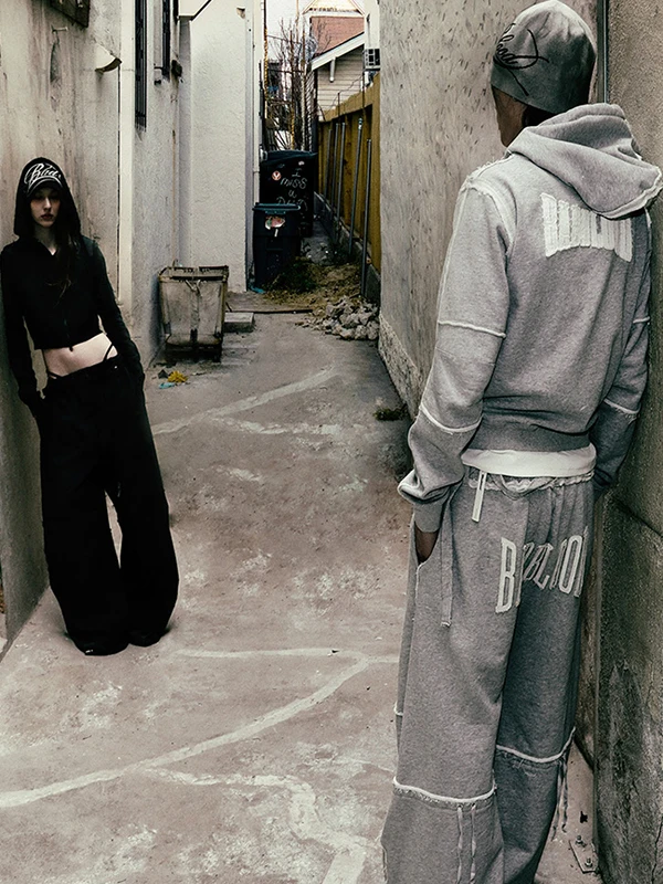 الرجعية الأمريكية الساخنة فتاة ort ey هوديي المرأة الرياضية عارضة Jaet العصرية الشارع الشهير طويلة Sve سستة إغلاق