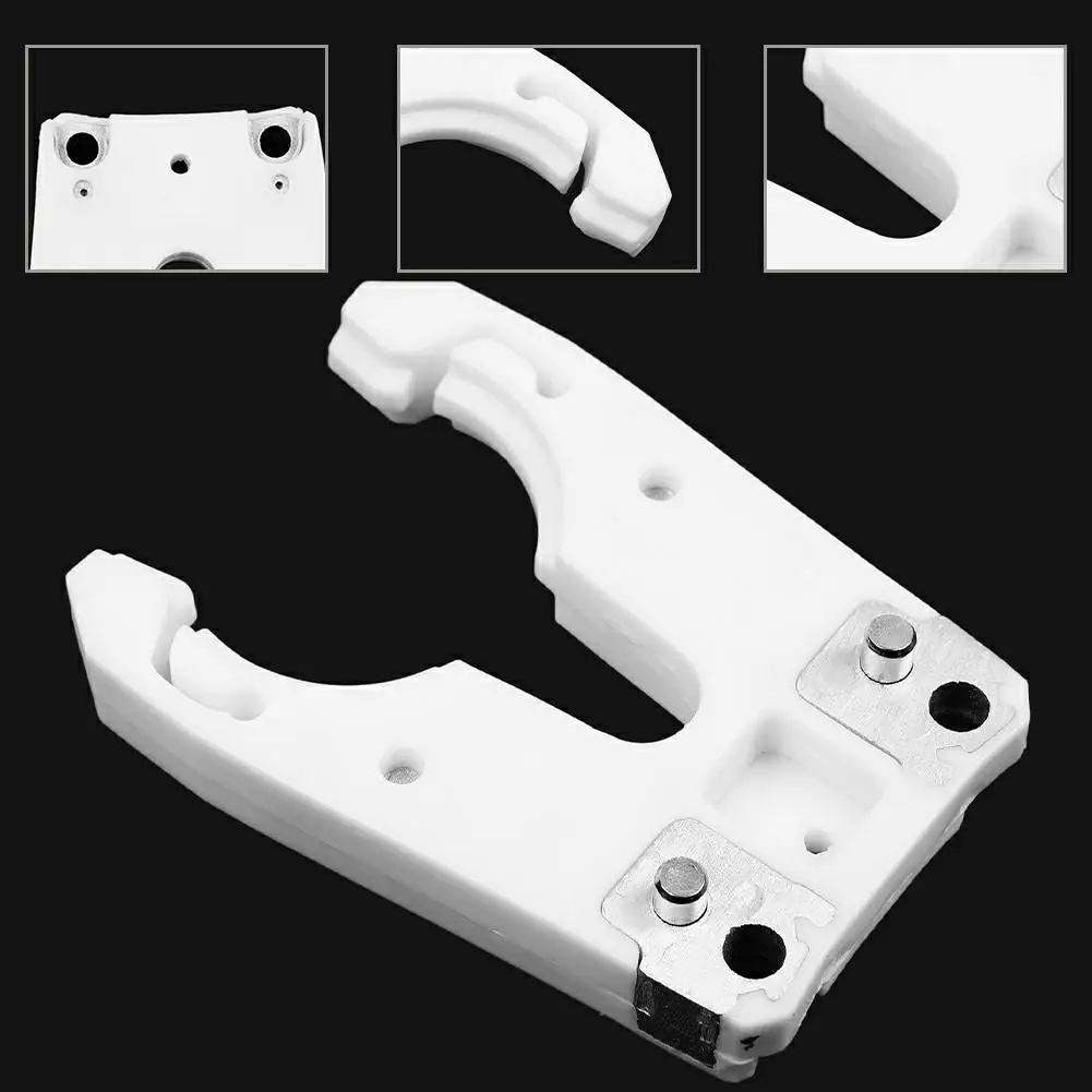 ISO30 Tool Holder Claw Clamp Iron ABS Flame Proof Rubber Automatic Changing Cutter Hanger Clamp For CNC Auto Tools Accessories